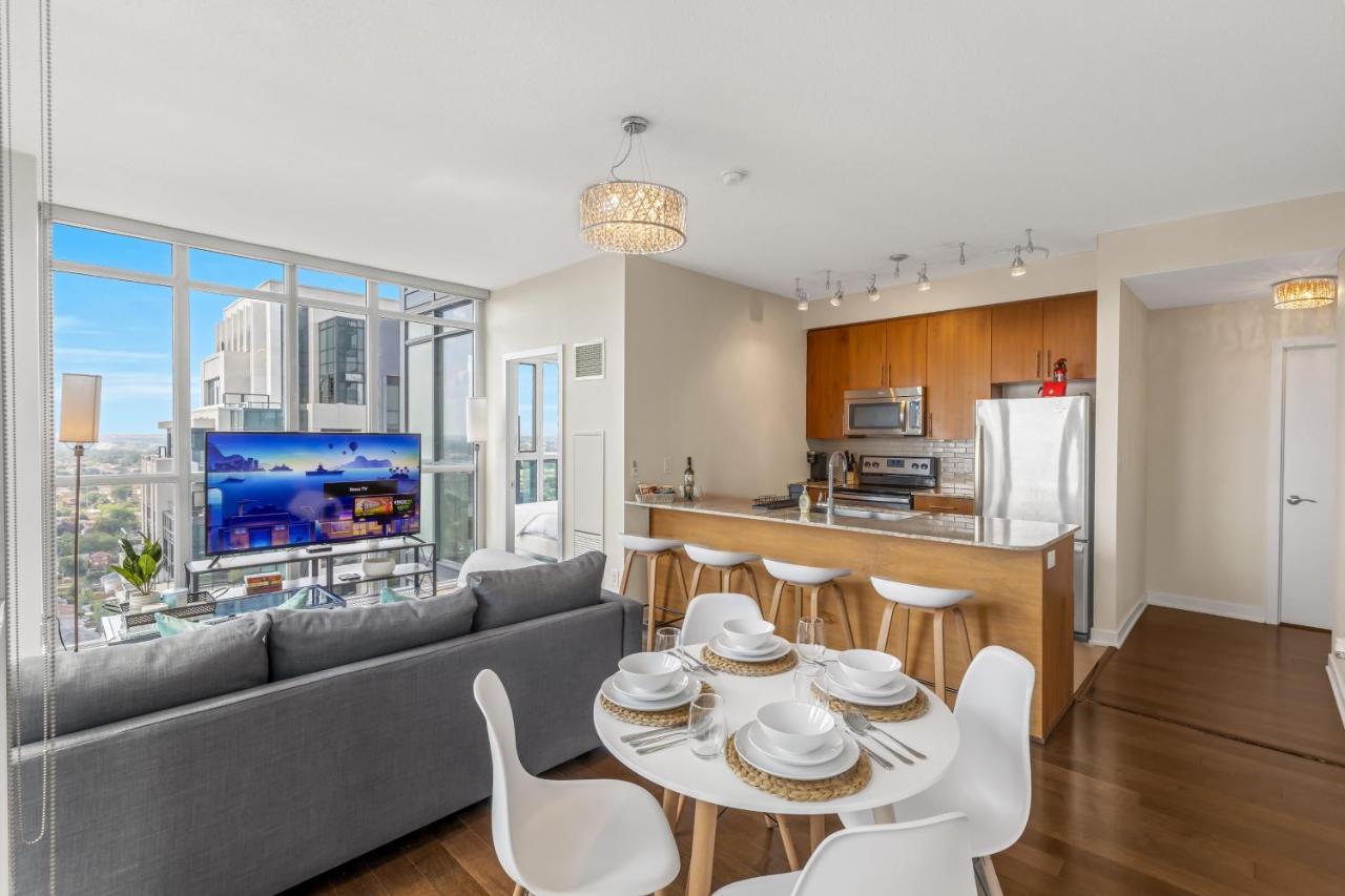Ultra Luxurious 2.5 Bedroom 2 Full Bathroom 1 Parking Condo Near Sq1 Striking Views Миссиссага Экстерьер фото