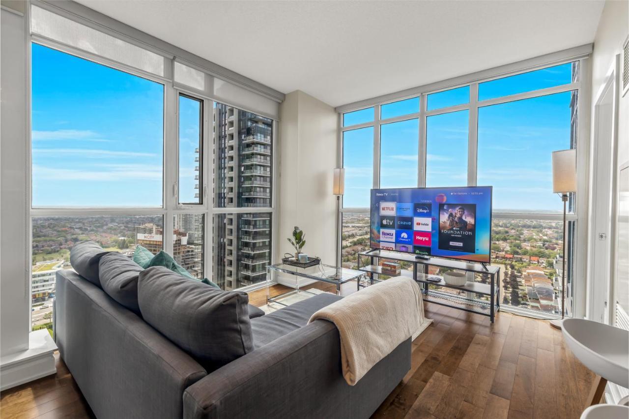 Ultra Luxurious 2.5 Bedroom 2 Full Bathroom 1 Parking Condo Near Sq1 Striking Views Миссиссага Экстерьер фото