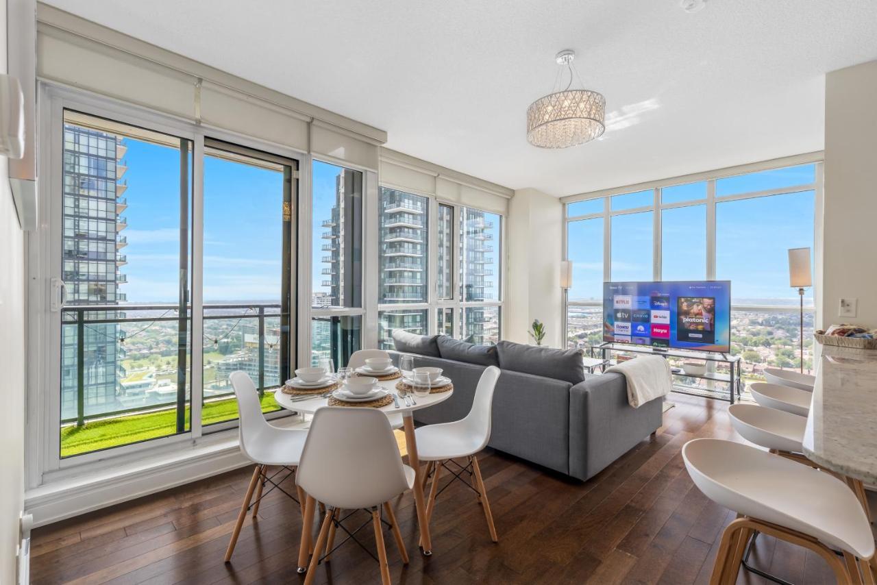 Ultra Luxurious 2.5 Bedroom 2 Full Bathroom 1 Parking Condo Near Sq1 Striking Views Миссиссага Экстерьер фото